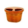 DRMEE Foot Soak Tub Wooden Barrel Foot Spa Large Foot Soak Tub Foot Basin for Foot Bath Soaking Foot Soak Bucket Soaking Foot,Toe Nails view 1