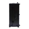BalySam Makeup Case with Mirror and Reinforced Lock Cosmetic Train Table with 4 Rolling Wheels view 4
