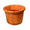 DRMEE Foot Soak Tub Wood Bucket for Foot Bath Handmade Wooden Foot Bath Tubs Foot Relaxing Barrel for Soaking Feet Relax Soaking Foot,Toe Nails(30cm) view 1