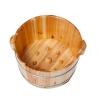 DRMEE Foot Soak Tub Wooden Pedicure Basin Natural Wooden Barrel Foot Bath Bucket Thickening Foot Tub Home Wash Basin Soaking Foot,Toe Nails view 2