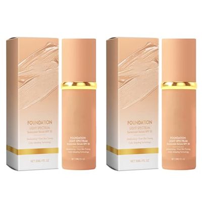 4 in 1 Foundation Liquid with Spf 50 (2pcs)