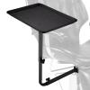 Akynjtbca Salon Tray Attached to Chair for Hair Stylist, 360 Degree Rotation Barber Chair Tray for Hairdressing Tools, Storage for Salon Barber Tattoo Tools Make-ups view 1