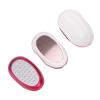 2 in 1 Stainless Steel Foot Scraper Home Foot File Callus Remover Foot Rasp for Dead Skin and Calluses (Rose Red) view 1