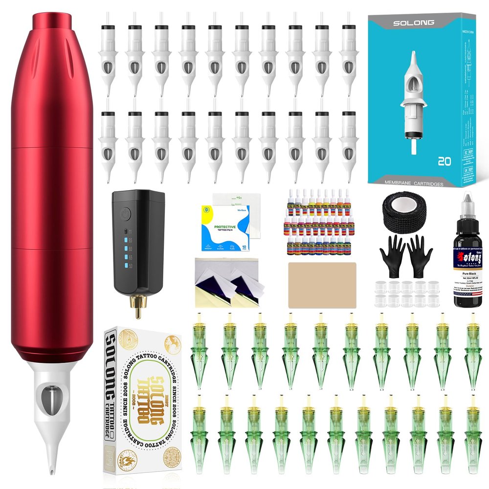 Tattoo Gun Tatto Kit Tattoo Machine Tattoo Gun Kit Professional for Beginners