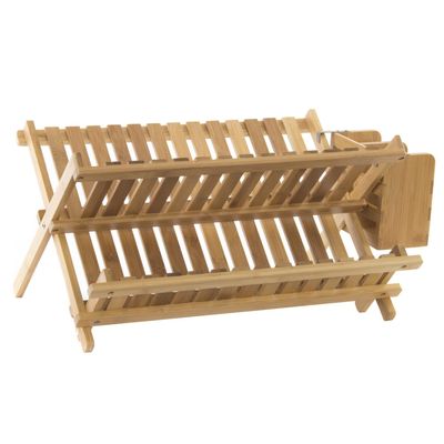AlexandreHouse Ecurreplatos Bamboo 45 x 35 x 25 cm Cubertero Natural
