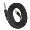 1.8M Tattoo Machine Power Cord Tattoo Pen Power Supply 6.35mm Mono Male to RCA Power Cable view 1