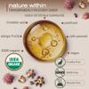 Ella & Eden USDA Organic Castor Oil  Cold Pressed Hexane-Free - Glass Bottle - For Hair Growth, Face, Eyelash, Skin, Stomach - 100% Pure Unrefined 16 Fl Oz view 2