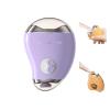 2 in 1 Electric Polishing Automatic Nail Clippers with LED, New Upgraded Electric Nail Clipper with 3 Speed Levels,Safe and Convenient Fingernail Trimmer for Baby, Kids, Seniors, Caregivers (Purple) view 1