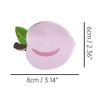 Peach Hair Clips,Cute Peach Hair Claw Clips Acetate Hair Clips Fruit Hair Claw Clip Hairgrips Hairpins for Girls of all Ages (Peach) view 3