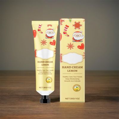 Deeply Hydrating Hand Cream Enriched with Pure Essences, Christmas Hand Lotion Gift Set for Women, Replenishing & Smoothing Formula, Ideal for Dry and Cracked Skin(1 oz)