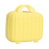 APLVFFZH Cosmetic Bag Toiletry Bag Large Capacity Multiple Compartments Casual Make up Organizer Makeup Handbag for Jewelry Valuables, yellow view 1