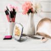 SpreadPassion Orange Tabby Cat Compact Mirror, Cat Photo Mirror, Travel Makeup Mirror Handheld Small Mirror, Portable Pocket Mirror, Birthday Idea (1, Square) view 3
