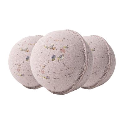 PACHA SOAP Co. Froth Bath Bomb, 3-Pack - Scents of French Lavender, Nourishing, Moisturizing, Naturally Derived & Handcrafted in The USA