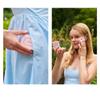 HIS FAVOURITE Calming Rose-Infused Oil Blotting Paper  100 Sheets | Facial Blotting Papers for Oily Skin & Makeup | Travel Case with Mirror Included view 3