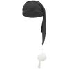 CHICTRY Night Cap Night Sleeping Cap Pointed Mop Hat Night Stocking Hat Bonnet with Pom Ball for Holidays Black 1Pc view 1