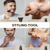 Xpert T Integrated Magnetic Electric Beard Trimmer & Shaver, with Travel Case, Electric Razor, Adjustable Combs Set, Body Kits, Nose Hair Trim Head, Personal Body Trimmer for Men Women, Black view 4
