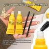 2 Pack Brow Styling Spiking Glue - Clear Eyebrow Setting Gel, 24HR Waterproof & Sweat-Proof Hold, Flawless Natural Look, Ideal for Salon & Home Use view 3