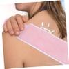 FOYTOKI 2pcs Tanning Back Lotion Applicator Strap Flocking Material for Even Application Convenient for All Ages for Self-tanning Lotion Sunscreen and Oils view 4