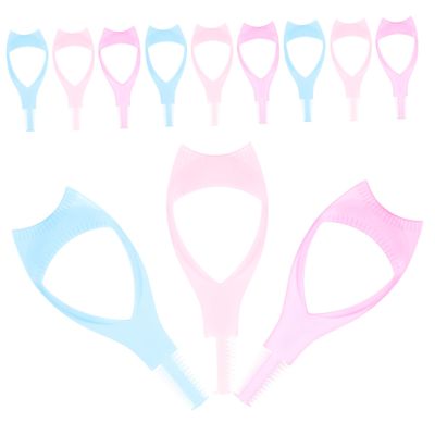 HAPINARY 30pcs Reusable Silicone Eye Makeup Tool Eyeliner Stencil Mascara Shield for Effortless Application of Eyeliner Eyeshadow Mascara Lightweight Portable Makeup Aid