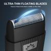 Dumite Foil Bald Shavers for Men, Powerful Motor Electric Razor, Head Shavers, Men's Foil Beard Trimmer, Cordless Rechargeable LED Displays view 2
