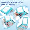 Color Nymph Eye Shadow Palette MakeupHighly Pigmented 54 Colors Face Palette with Matte Shimmer FinishesVegan & Cruelty Free Travel Size Makeup Pallet (Blue) view 3