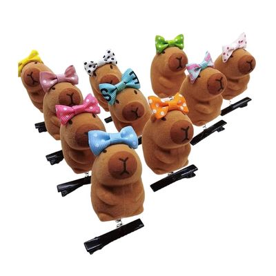 10pcs Capybara Hair Clip Hair Decoration For Animal Lover And Fashionistas