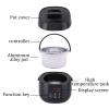 YSFHYAN 500 ml Smart LCD Display Wax Heater,Hair Removal Wax-Melt Machine,Smart Wax Melting Machine,Electric Wax Melter,LED Screen Displays Temperature,for Rapid Wax Melting and Hair Removal view 3