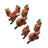 10pcs Capybara Hair Clip Hair Decoration For Animal Lover And Fashionistas view 1