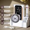 Nail Drill, Portable Electric Nail File 45000RPM, Rechargeable Nail Drill Professional with Bits & Base, for Acrylic Gel Nails, E-File Machine, Manicure Polishing, for Salon Home, White view 2