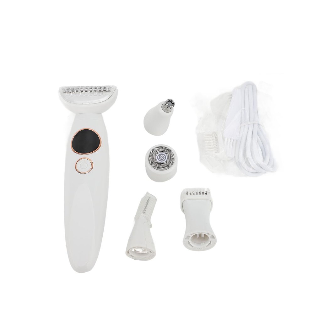 Electric Hair Removal Device 5 in 1 Hair Trimmer for Women (Without Charging Base)