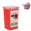 Blade Container, Plastic, Environmental Friendly, Chemical Against, with Disposal Blade Collect, for Storing The discarded Blade (Red) view 4
