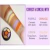 Insight Cosmetics Pro Concealer Palette Waterproof Concealer With Full Coverage |Easily Blendable Concealer| 3 in 1 Palette- Conceal Corect & Contour view 4