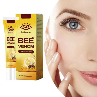 Dyshi Bee Venom Wake Up Eye Cream, Bee Venom Anti-Wrinkle Firming Under Eye Cream