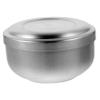 Healeved Stainless Steel Shaving Bowl Lid Shave Soap Storage for Men Shaving Bowl Lid Barber Shop Home Use view 1