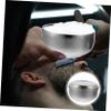Healeved Stainless Steel Shaving Bowl Lid Shave Soap Storage for Men Shaving Bowl Lid Barber Shop Home Use view 4