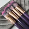 CARUTU Makeup Brushes,Purple Makeup Brushes Set Cute Soft Eyeshadow Eyebrow Brush Cosmetics Foundation Blush Contour Makeup Brushes Beauty Tools, Set of 8 view 2