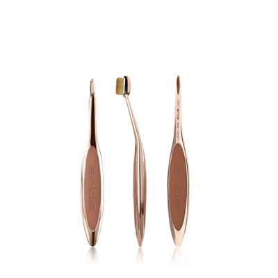 Artis Elite Linear Brush 1 - Makeup Brush with Solid Metal Handle - Soft Makeup Brushes - Makeup Tools for Liquid, Creams, Powders - Rose Gold - 1 pc