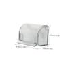 Healeved 2pcs Wall Mounted Holder for Bathroom Organizer Detachable Design for Safe and Convenient Shaving Storage for Home and Travel Use view 2