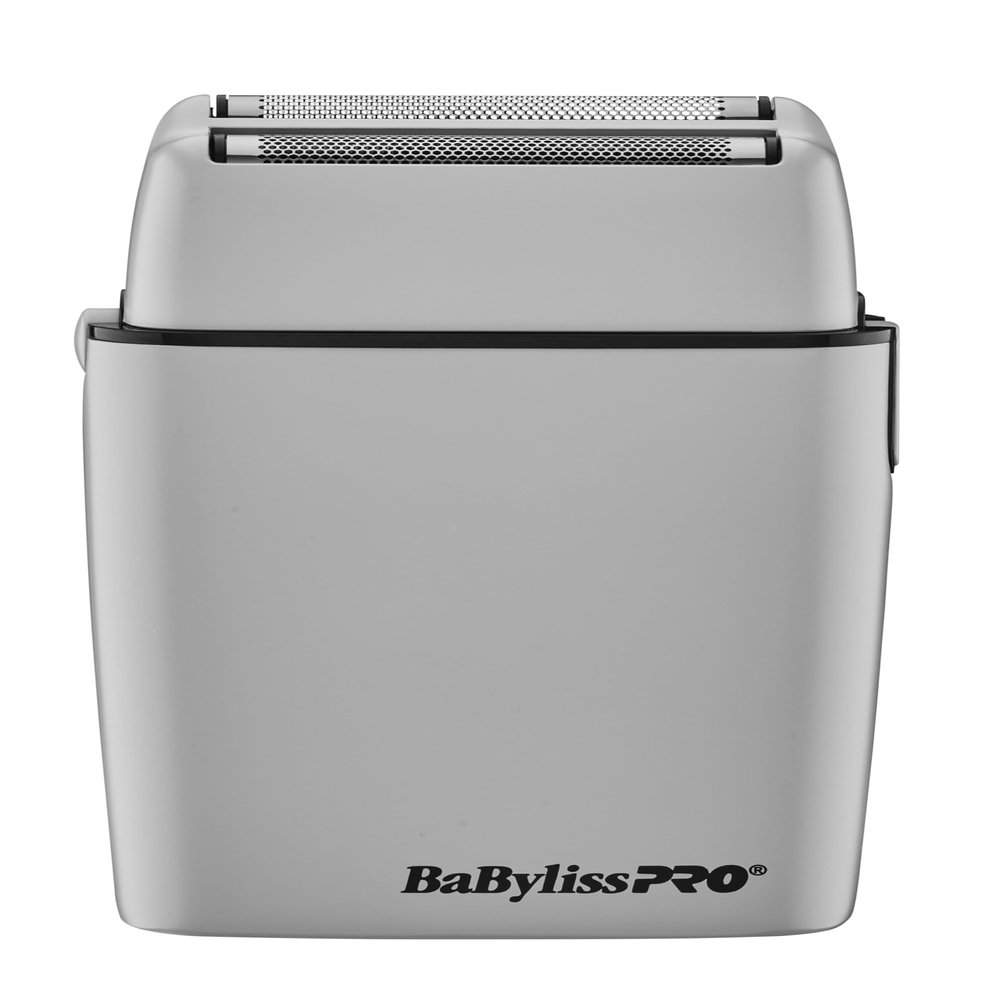 BaBylissPRO FoilFX Cord/Cordless Metal Double Foil Shaver (Gray)