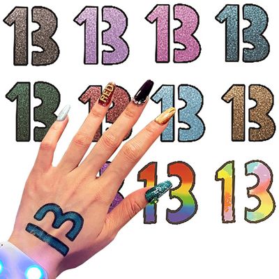 11 Pcs Concert Merch, Lucky Number taylor 13 Temporary Tattoos Stickers 13 Tattoo Hand tattoo Star Temporary Tattoos Concert Rave Accessories for Fan Gift