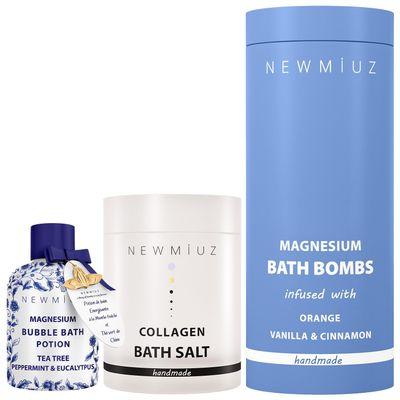 Luxurious Magnesium Bath Set Pack of 3