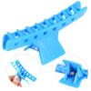 12PCS Black White Blue Red Hair Clip Clamps, Hairpin Hairdressing Styling Accessories Tools, Ideal for Sectioning while Coloring, Cutting and Styling view 2