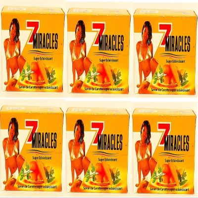 7 Miracles Clarifying Carrot Bar Soap [6pack]