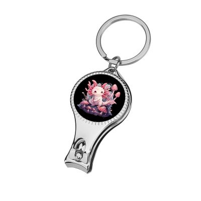 Axolotl Animals Nail Clippers Professional Fingernail and Toenail Clipper Cutters Manicure Tools for Adults