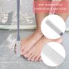 2pcs Toe Cleaning Brush, Long Handle Toe Seam Massage Brush Soft Shower Foot Scrubber Brush Lotion Applicator for Feet Cleaners Toe Gap Cleaning Foot File for Seniors Elderly Men Women view 4