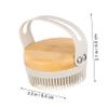 ADOCARN Bath Massage Brush Silicone Bathing Brush for Boys and Girls Bathing Tool view 3