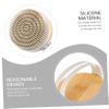 ADOCARN Bath Massage Brush Silicone Bathing Brush for Boys and Girls Bathing Tool view 4