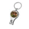 Cute Highland Cow Eating Wildlife Nail Clippers Professional Fingernail and Toenail Clipper Cutters Manicure Tools for Adults view 1