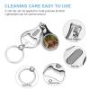 Cute Highland Cow Eating Wildlife Nail Clippers Professional Fingernail and Toenail Clipper Cutters Manicure Tools for Adults view 3