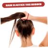 HONMEET 500pcs Thin Hair Bands Hair Ties for Girls No Damage Elastic for Boys and Girls Ponytails Thickness for Daily Use and Festivals view 2